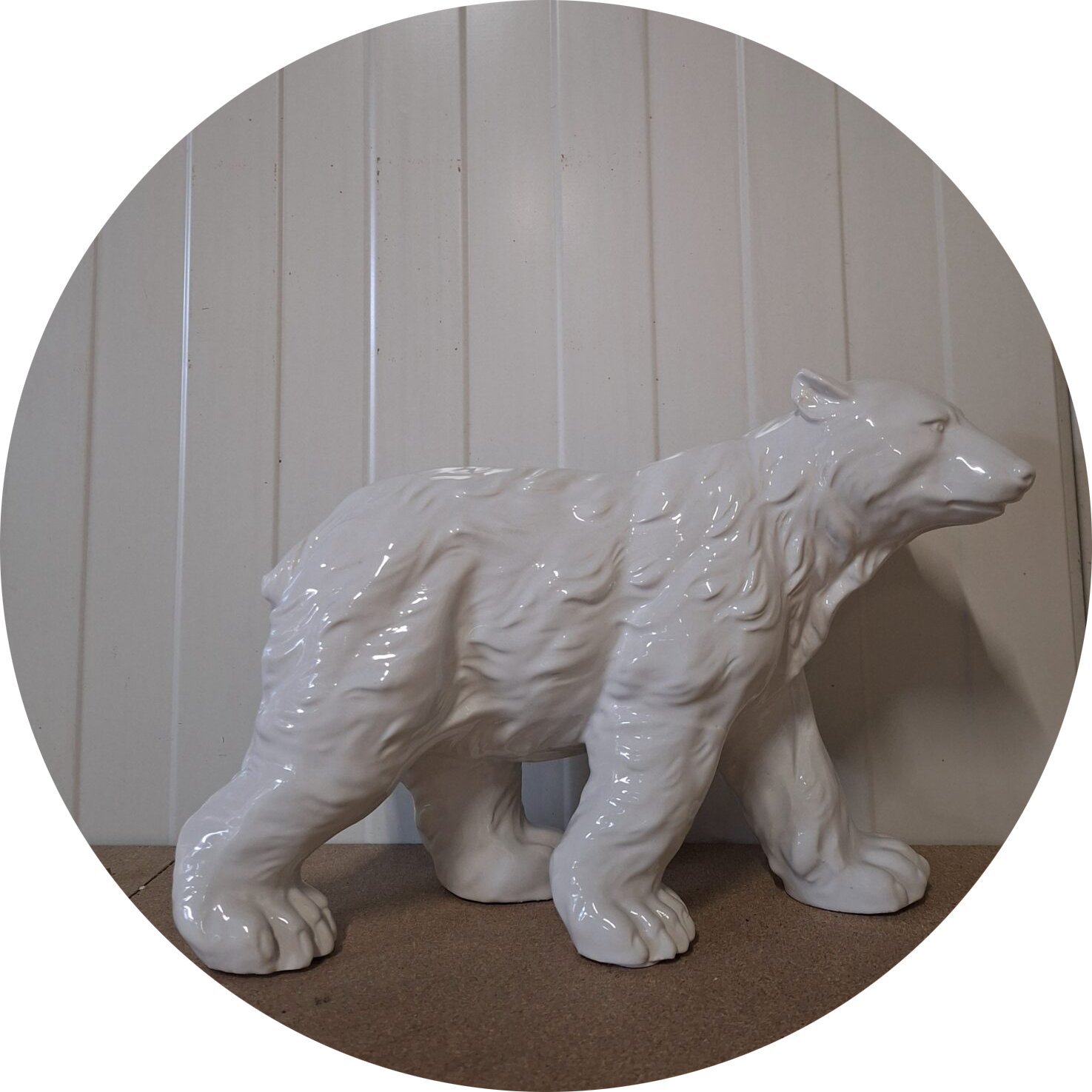 IJsbeer lopend 25 x 40 cm verp 1/6