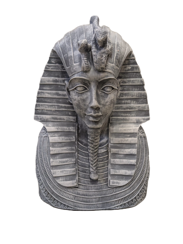 Égypte  tutankhamun burste polyester résine 60 cm