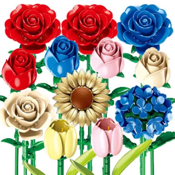 Tulp in pot diverse kleur 65 cm