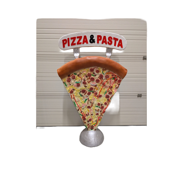 Déco horeca  standard pizza-pasta polyester résine 155 cm