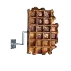 Luikse wafel om op te hangen  polyester résine  65  cm