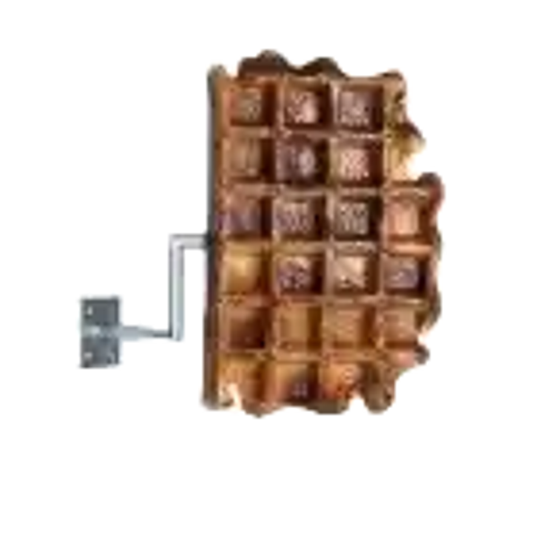 Luikse wafel om op te hangen  polyester résine  65  cm