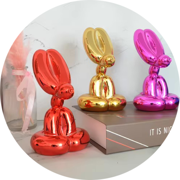 Nieuwe ballon hond zit in diverse kleur en maat 10 cm