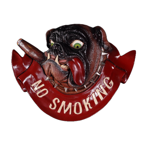 No smoking USA BULDOG HANGBORD 35 cm