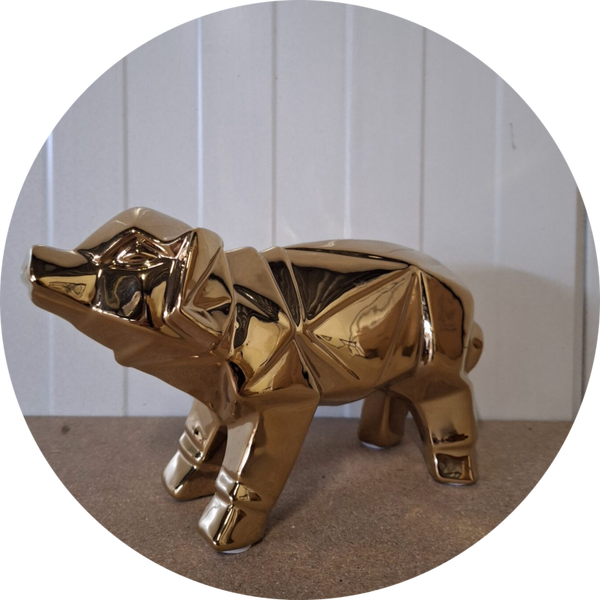 Varken oregami ass kleur  25cm verp 12