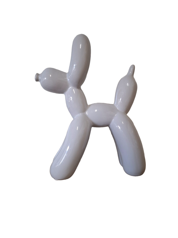 ART pop Ballon sculpture hond 50 x 45 cm verp 2