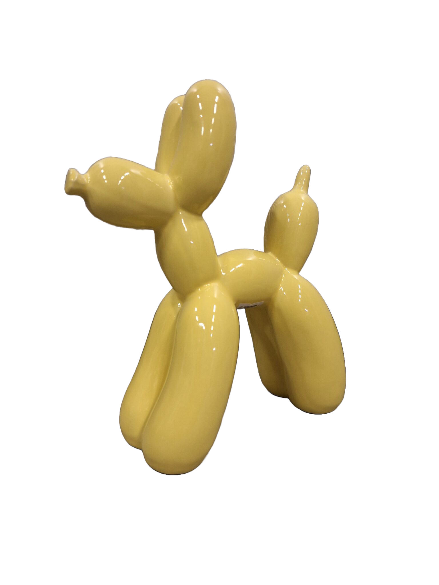 Design kunst sculpturen Ballon hond keramiek diverse kleur 50 x 45 cm verp 2