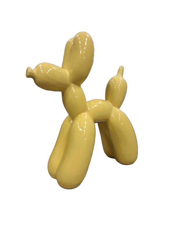 ART pop Ballon sculpture hond  50 x 45 cm verp 2