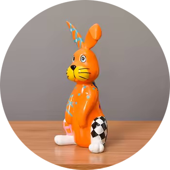 CARTOON KONIJN 40 CM