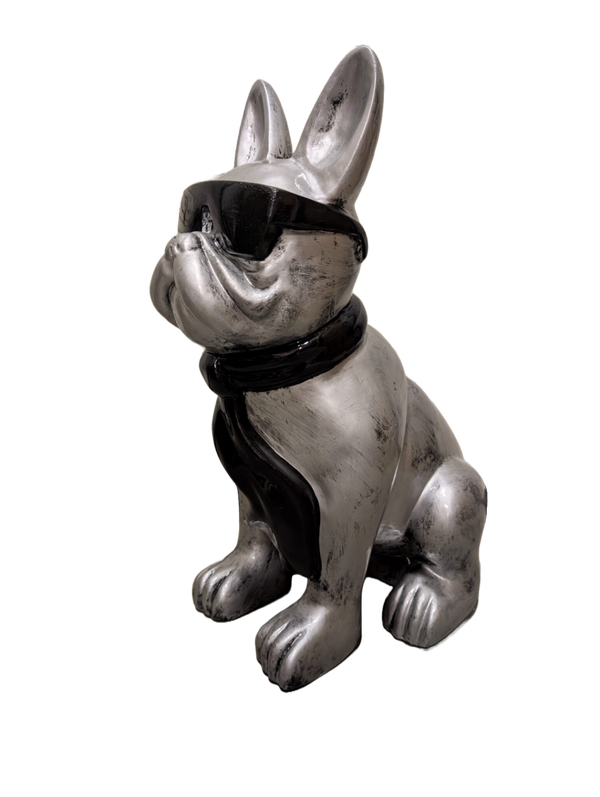 ART pop hond France buldog glad 80 cm