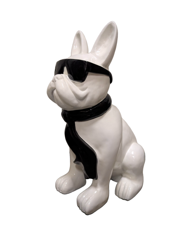ART pop hond France buldog glad 80 cm