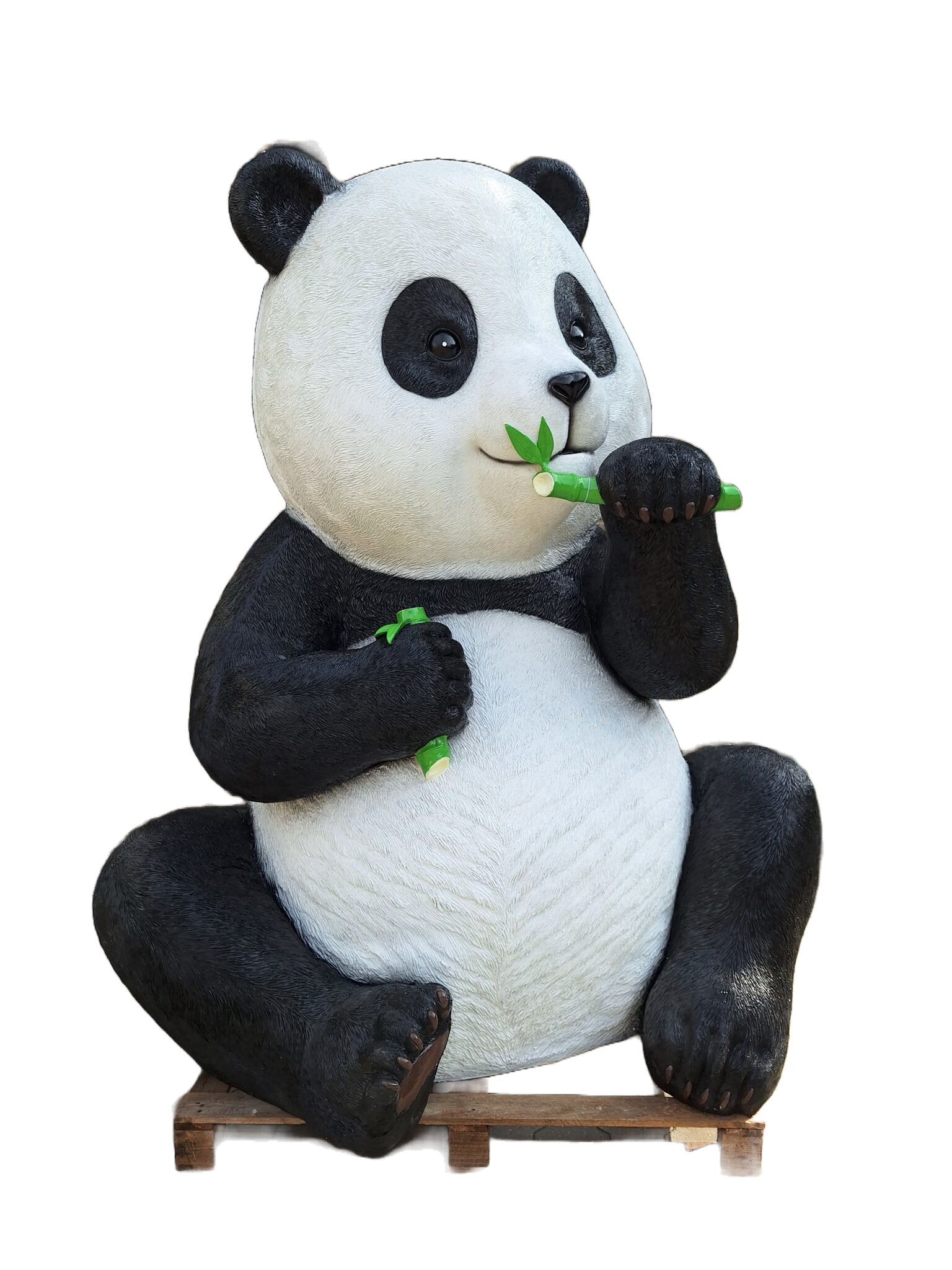 Panda zit  XXL laminaat 168 x 130 x 208 cm