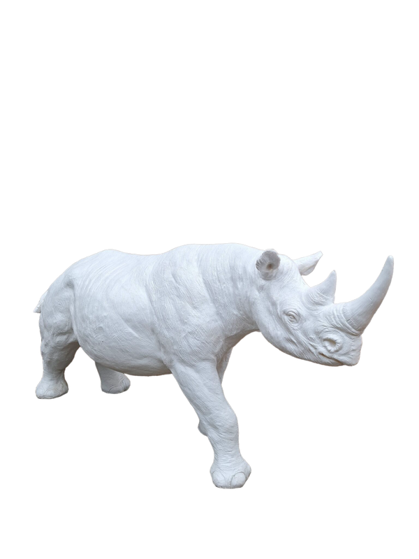Neushoorn XXL laminaat wit 100 x 210 x 60cm