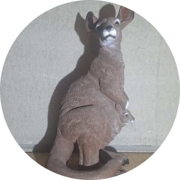Kangoeroe links of rechts 28 x 26 x 55 cm