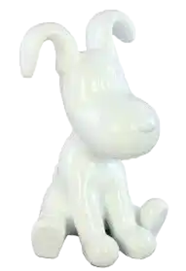 ART pop snoopy hondje kleur polyester résine 25 cm