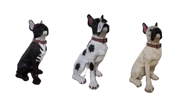 FB312150 France buldog zit 50 cm