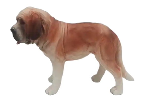 Sint Bernard hond staand 65 cm