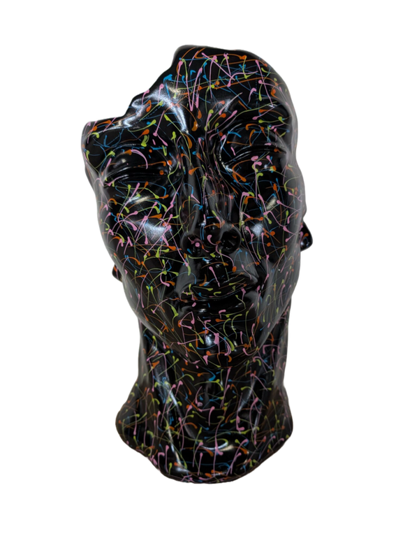 Art pop Masker multicolor 50 cm