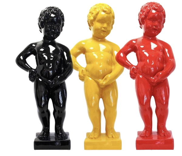 Art pop Mannetje pis  kleur 45 cm VERP 8
