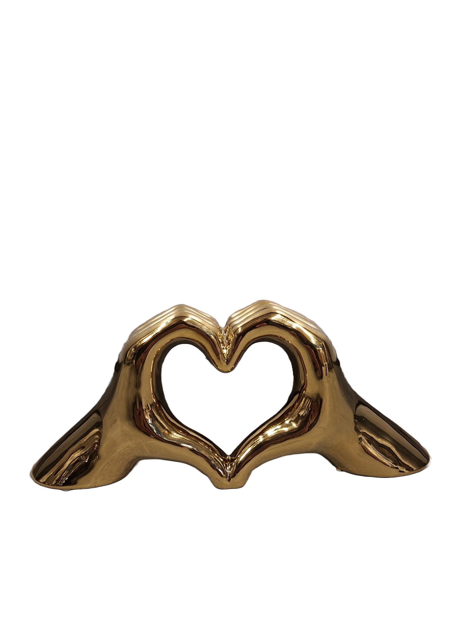 Design kunst handen hart 26 x 8 x 11 cm verp 12