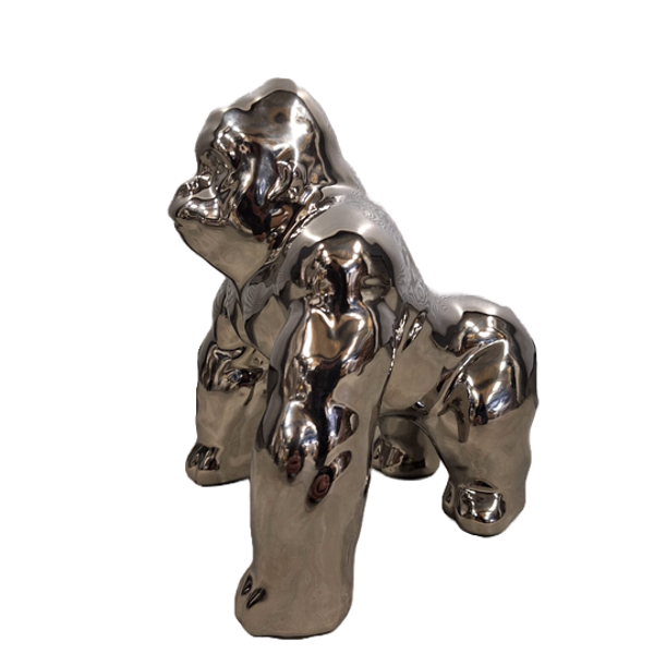 Aap stoere gorilla ass kleur op 4 poot 25 cm verp 1/6