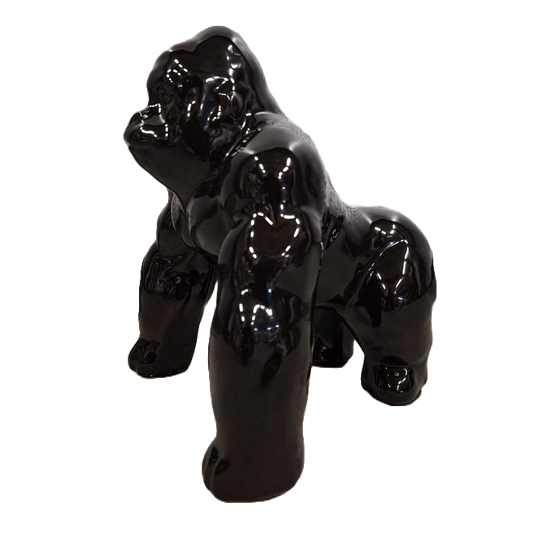 Aap stoere gorilla ass kleur op 4 poot 25 cm verp 1/6