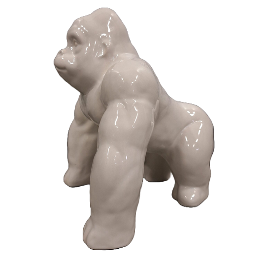 Aap stoere gorilla ass kleur op 4 poot 25 cm verp 1/6