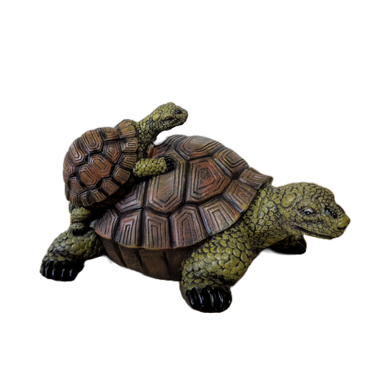 Schildpad Met Baby 2 delig 30 cm verp 4