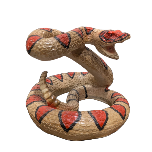Stijgende slang rood 32 cm