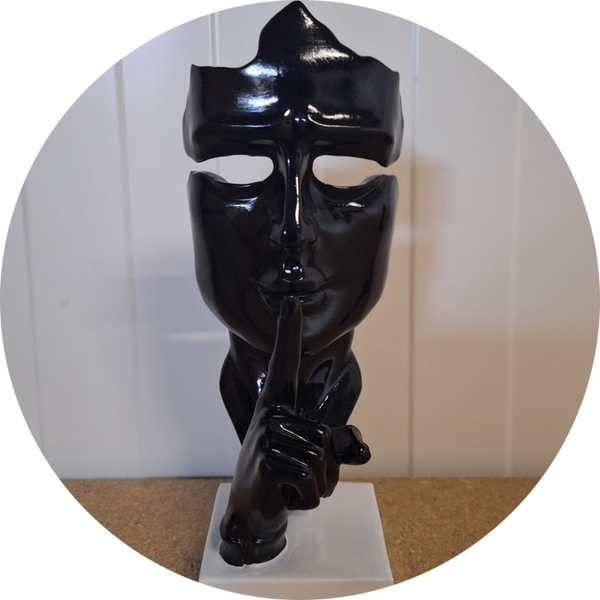 Masker denker sst kleur 22 cm verp 8