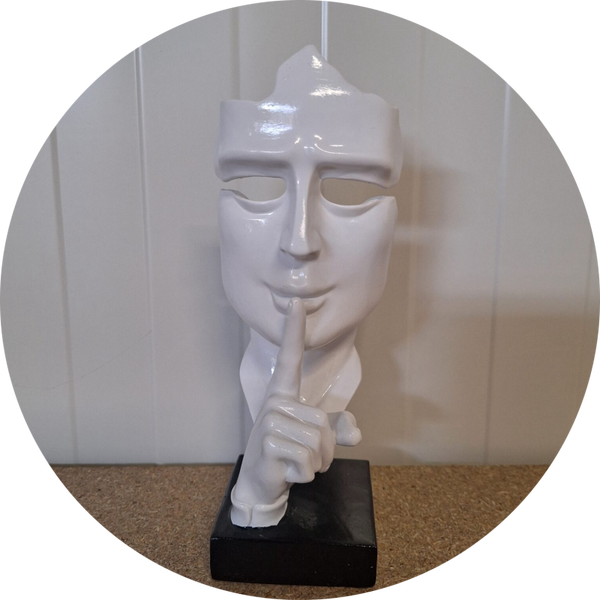 Masker denker sst kleur 22 cm verp 8