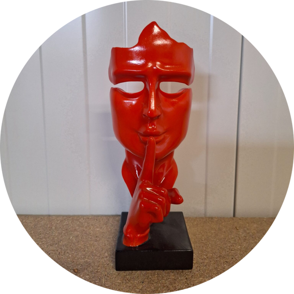 Masker denker sst kleur 22 cm verp 8
