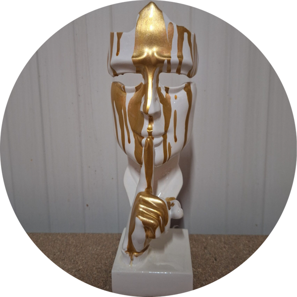 Denker design wit goud ass Thuis Woonkamer Bar Cafe 62cm