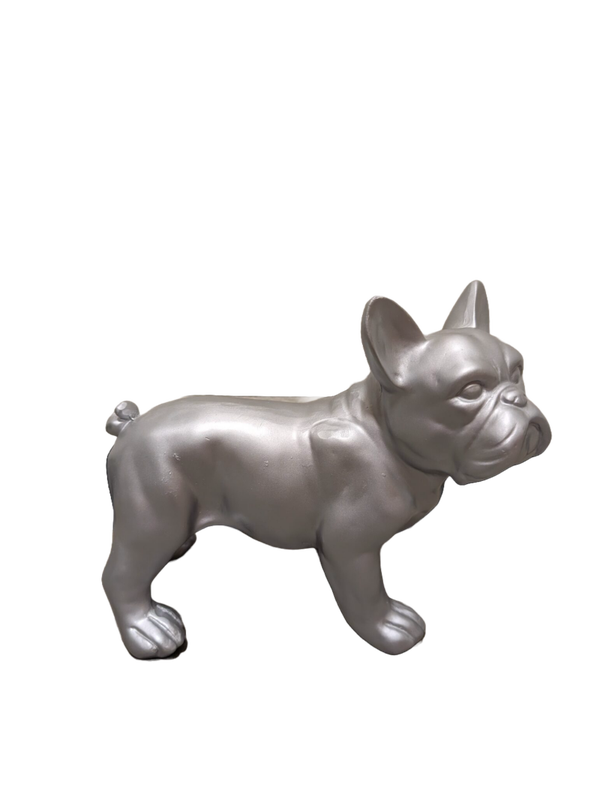 Art pop France buldog staand kleur 30 x 20 cm