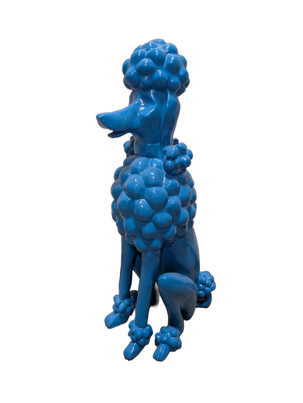 Art pop getrimde poedel kleur 60 cm