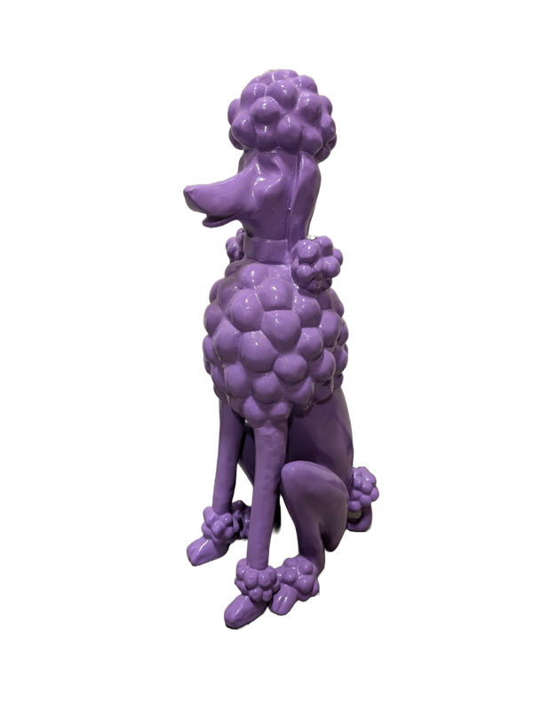 Art pop getrimde poedel kleur 60 cm