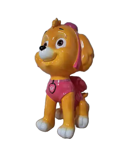 Hond staat orange 120 cm