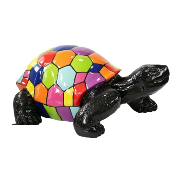 Landschildpad smartie multicolor  110 cm