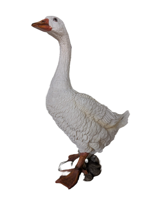 Gans op sokkel 43 x 23 x 60 cm