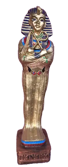 EG65 egypte man staand polyester résine 70 cm