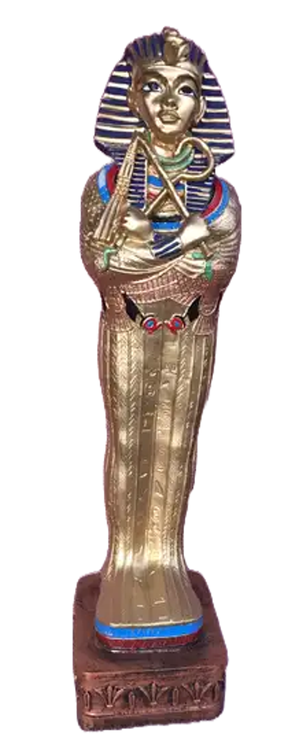 EG65 egypte man staand polyester résine 70 cm