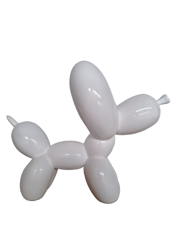 Ballon hond wit 35 cm verp 2