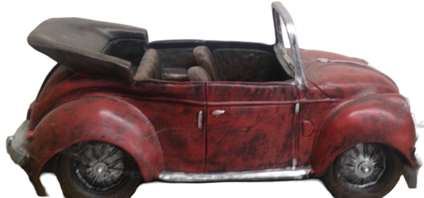 cabrio VW  bloemplanter polyester résine 65cm