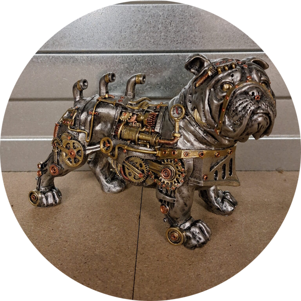 France buldog steampunk 24 x 29 x 15 cm VERP 4