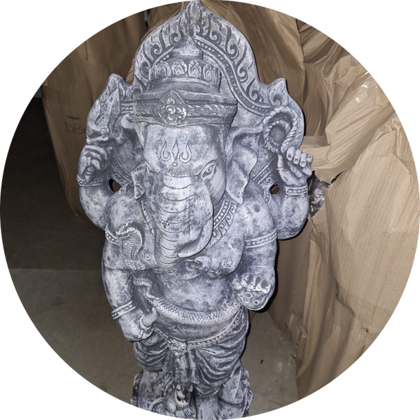 Olifant veel armen polyester 55 cm