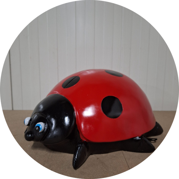 coccinelle lieveheerbeestje 40x80 x 70 cm
