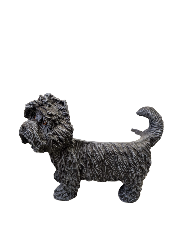 Westy hondje bloembak 40 cm
