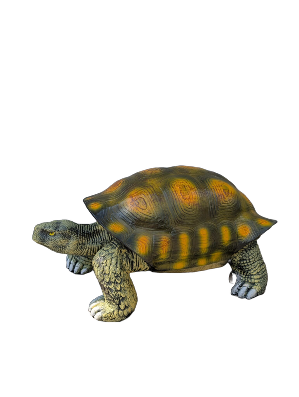 Land schildpad polyester résine 110 cm