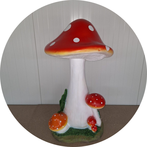4 delige padestoel champion polyester 95 cm