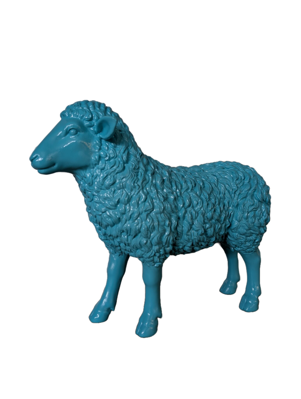 Art pop schaap kleur 50 cm
